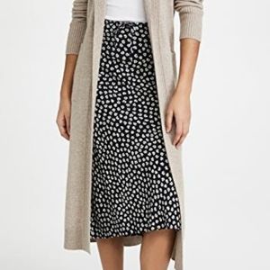 Madewell Skirt Woodcut Floral Drawstring